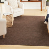 nourison washable solutions wsl01 mocha rug