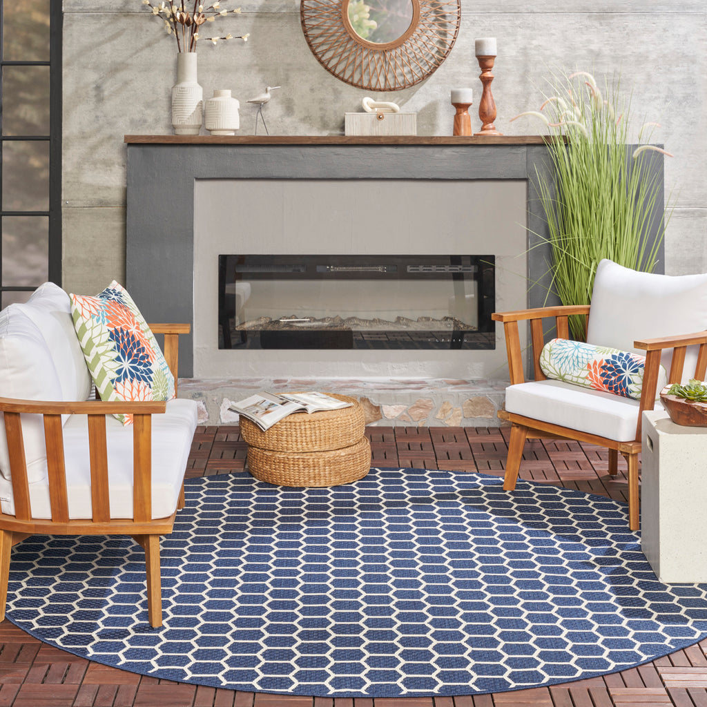 nourison twist reversible tws01 navy rug
