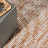 nourison ck024 irradiant irr03 rose gold rug
