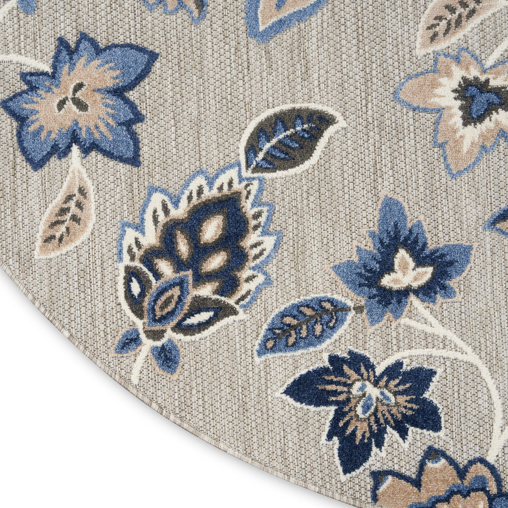 nourison aloha alh31 blue grey rug
