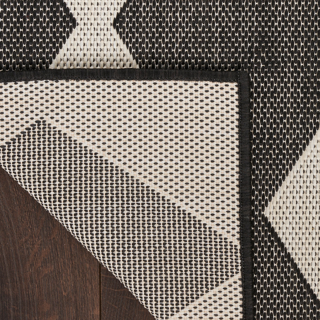 nourison positano pos04 black rug