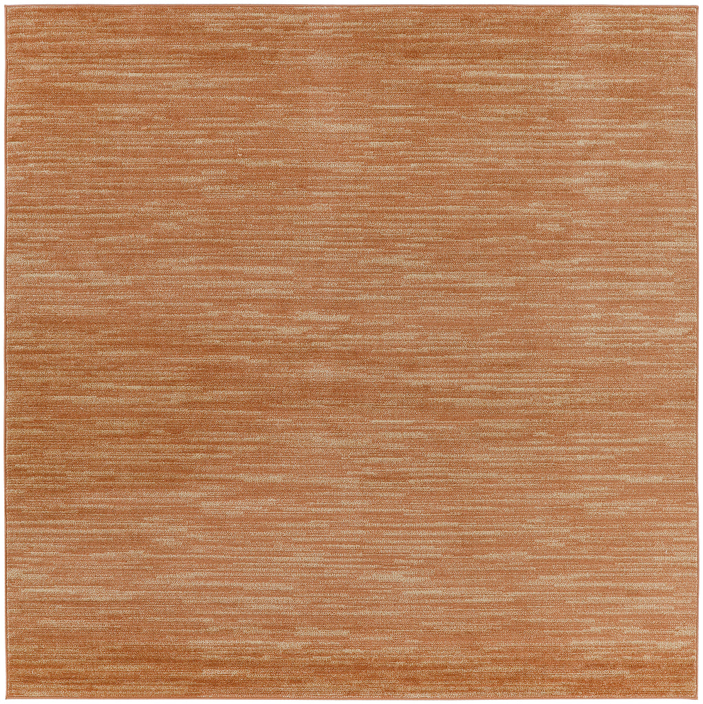 nourison nourison essentials nre01 rust rug