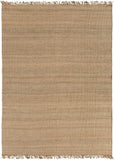 Hauteloom Oaks OAKS Beige Woven/Flatwoven Jute Rug