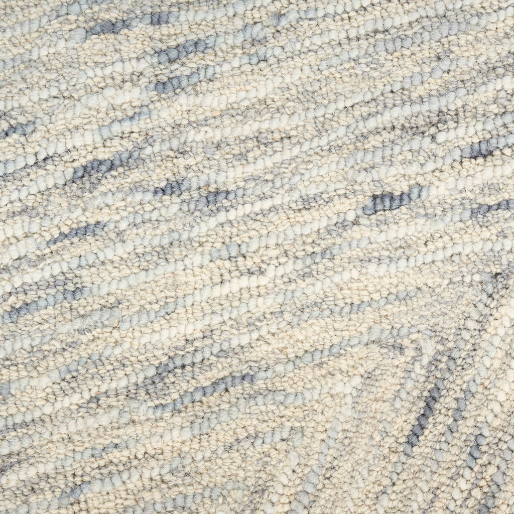 nourison pure angles ang01 grey rug