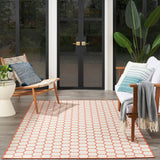 nourison twist reversible tws01 coral rug