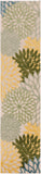 nourison aloha alh05 green multicolor rug