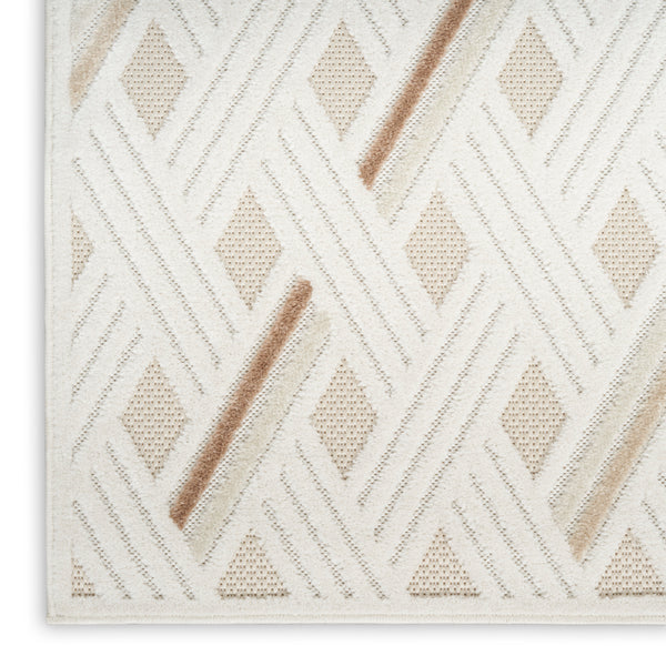 nourison care free caf05 ivory beige rug