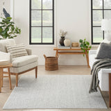 nourison natural texture ntx01 ivory grey rug