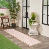 nourison twist reversible tws01 coral rug