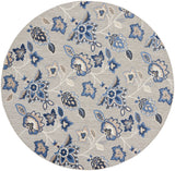 nourison aloha alh31 blue grey rug