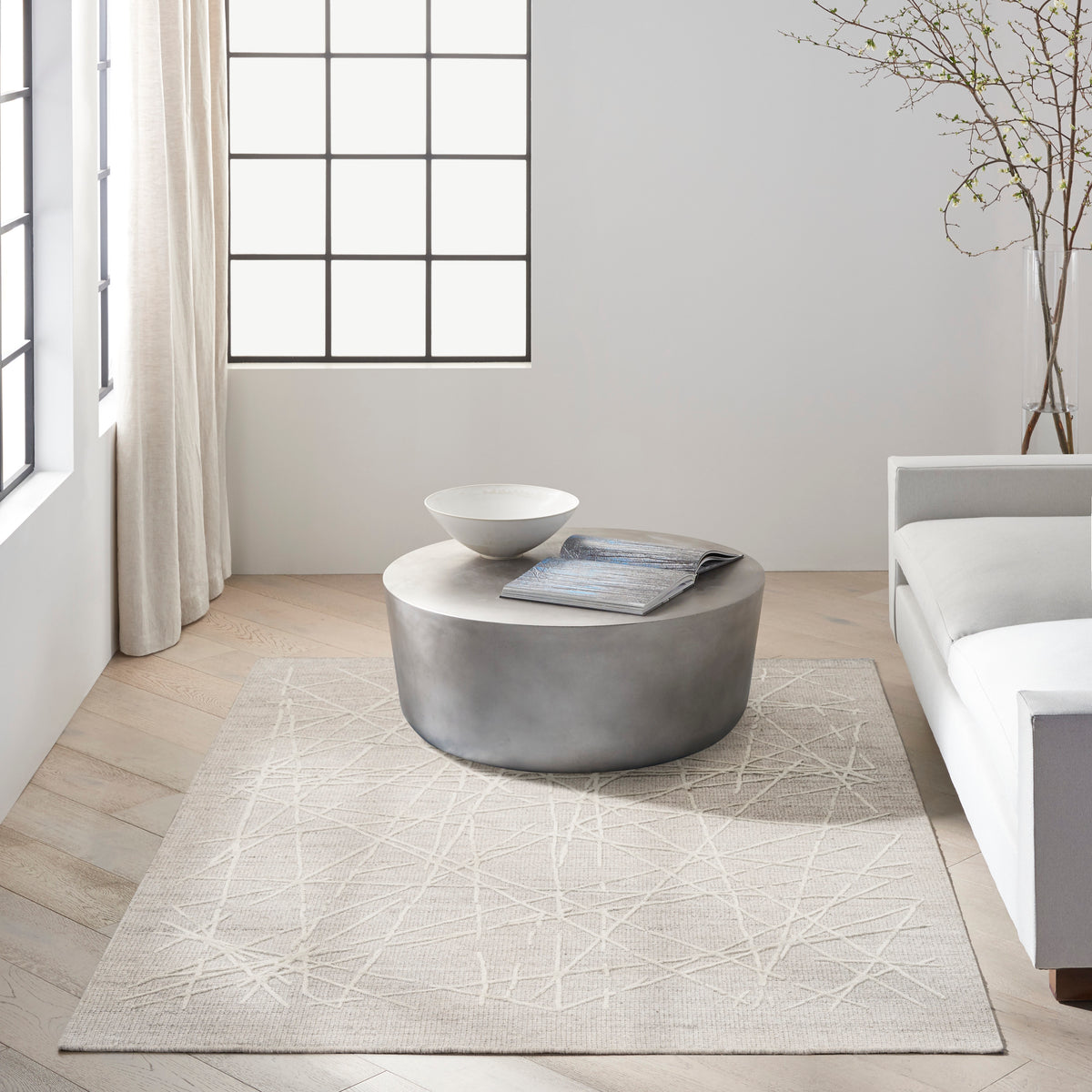 nourison ck044 wander wnd01 grey rug