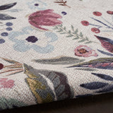 nourison nourison washables nwb01 ivory pink rug