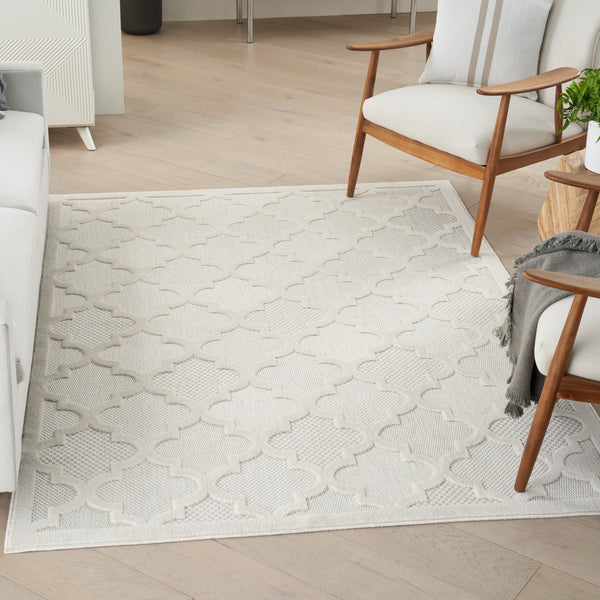 nourison easy care nes01 ivory white rug