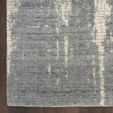nourison harmony hay03 slate beige rug