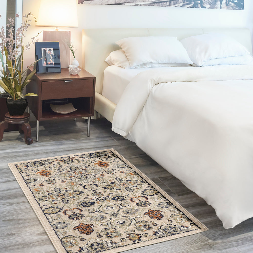 nourison allur alr03 beige rug