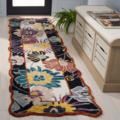 safavieh clearance jardin jar357z black rug