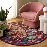 safavieh clearance jardin jar369p rust rug