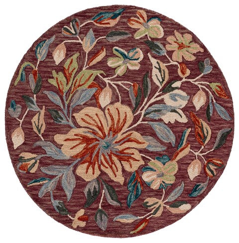 safavieh clearance jardin jar369p rust rug