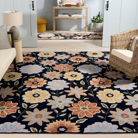 safavieh clearance jardin jar575z black rug