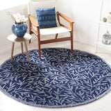 safavieh clearance jardin jar753n navy rug