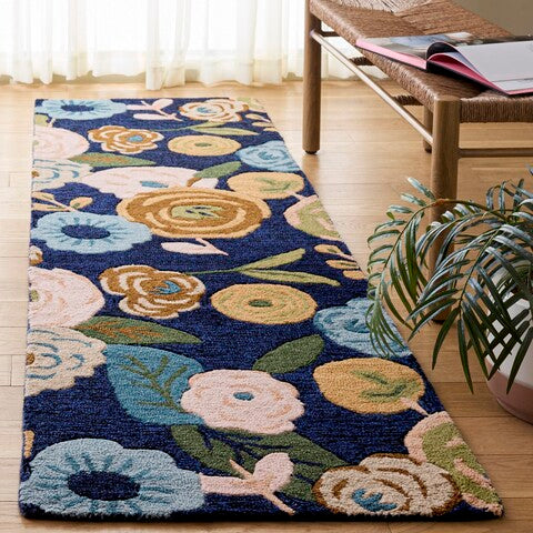 safavieh clearance jardin jar764n navy rug