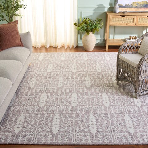 Safavieh Clearance Jardin JAR852V Purple Rug