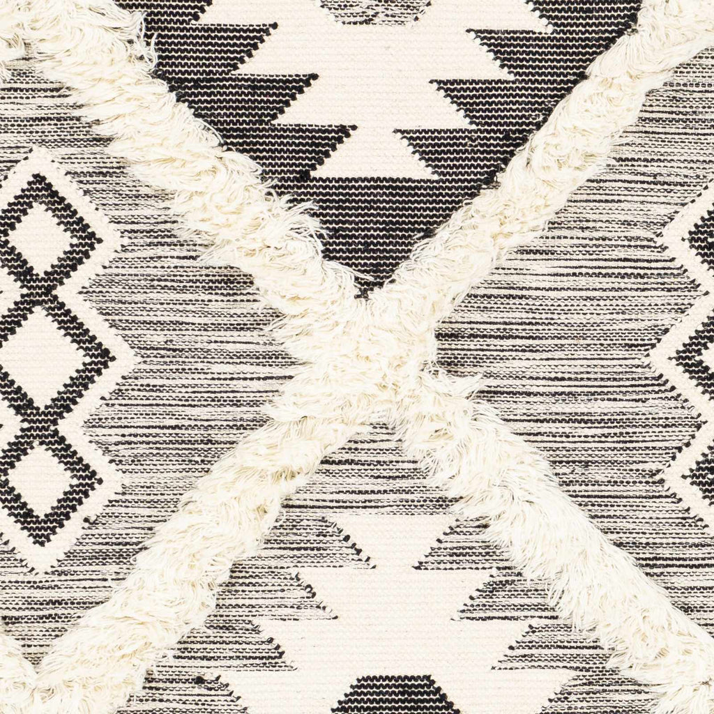 Hauteloom Jarales JARA Black Woven/Flatwoven Wool Rug