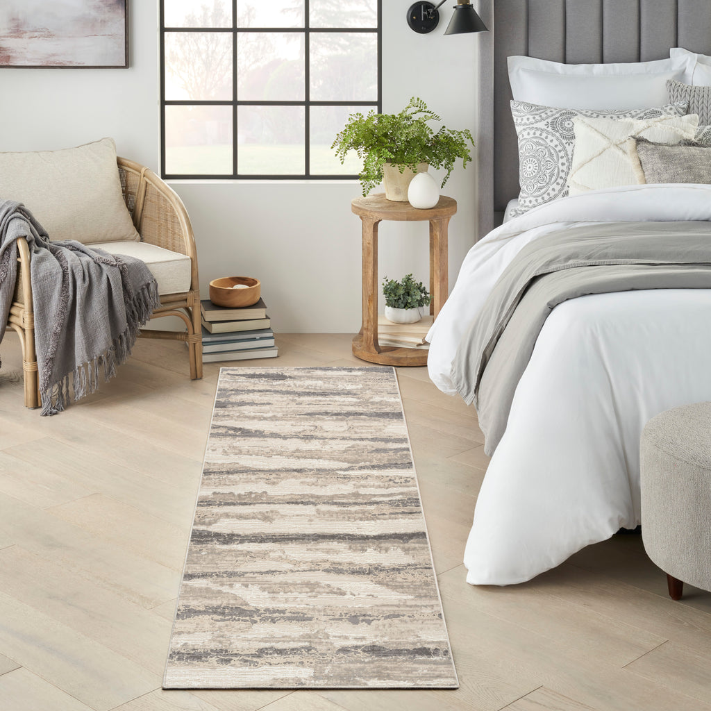 nourison sustainable trends sut03 ivory multicolor rug