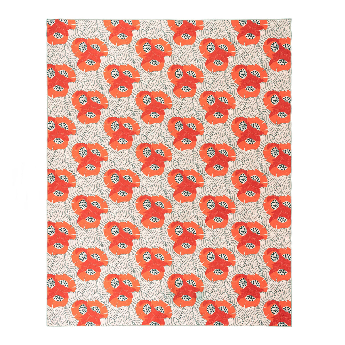 dash albert japanese poppy da2177 multi rug