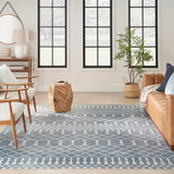 nourison astra machine washable asw10 blue rug