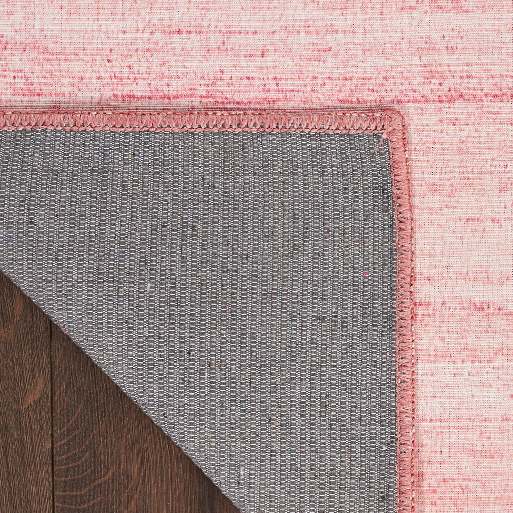 nourison washable essentials wae01 pink rug