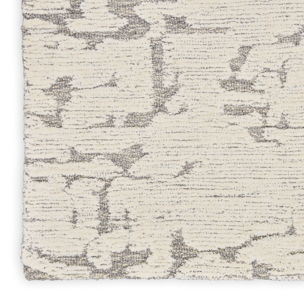 nourison ck009 sculptural scl01 grey rug