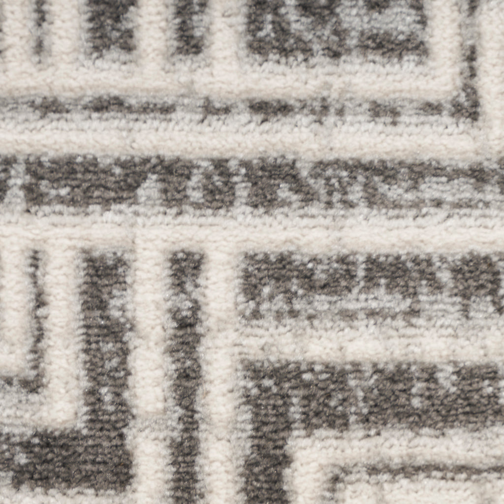 nourison serenity home srh04 grey ivory rug
