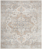 nourison astra machine washable asw12 silver grey rug