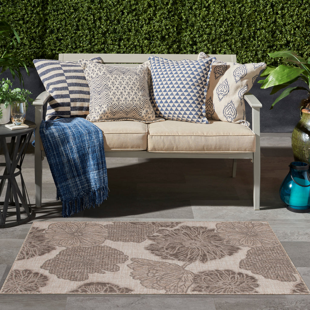nourison garden oasis goa04 natural rug
