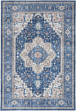 nourison fulton ful10 navy ivory rug
