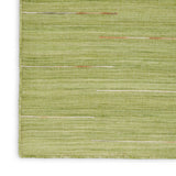nourison interweave iwv01 green rug