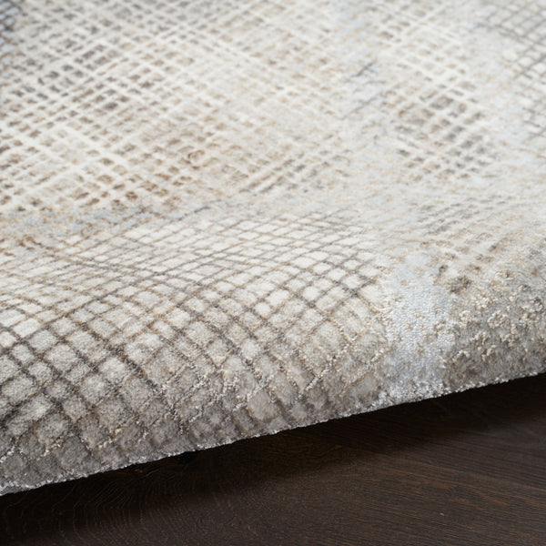nourison iliana ili03 grey rug