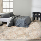 nourison ck005 enchanting ech06 ivory grey rug