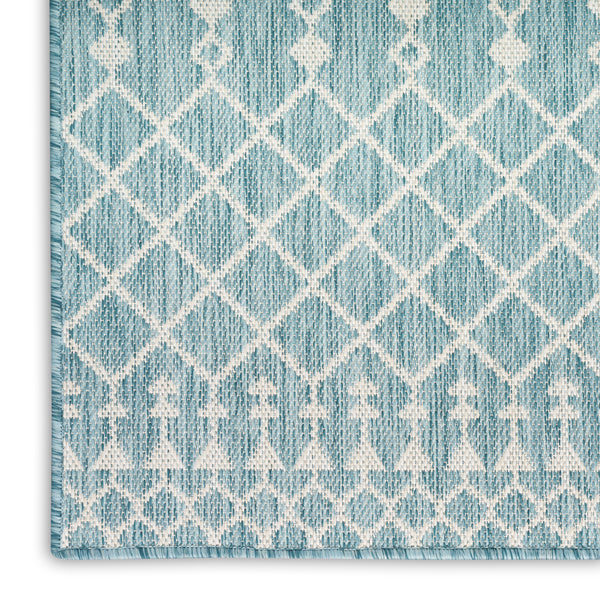 nourison positano pos02 aqua rug
