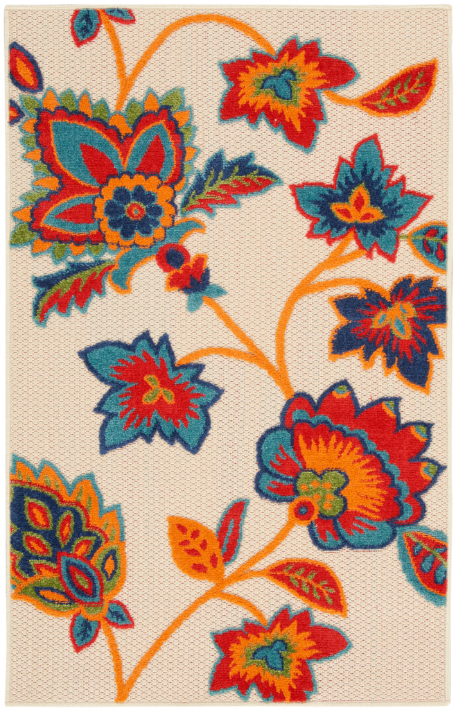 nourison aloha alh31 multicolor rug