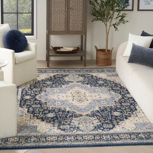 nourison nourison essentials persian nre07 navy rug