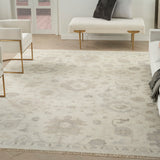 nourison aldora ald14 ivory grey rug