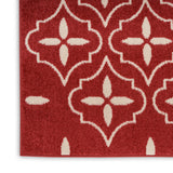 nourison nourison essentials nre04 brick ivory rug