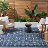 nourison nourison essentials nre04 navy ivory rug