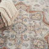 nourison astra machine washable asw12 grey multicolor rug