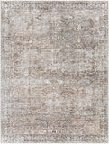Hauteloom Jill JILL Dark Brown Machine Made Polyester Rug