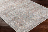 Hauteloom Jill JILL Dark Brown Machine Made Polyester Rug