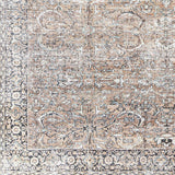 Hauteloom Jill JILL Dark Brown Machine Made Polyester Rug