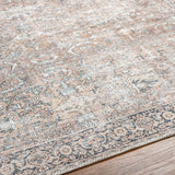 Hauteloom Jill JILL Dark Brown Machine Made Polyester Rug